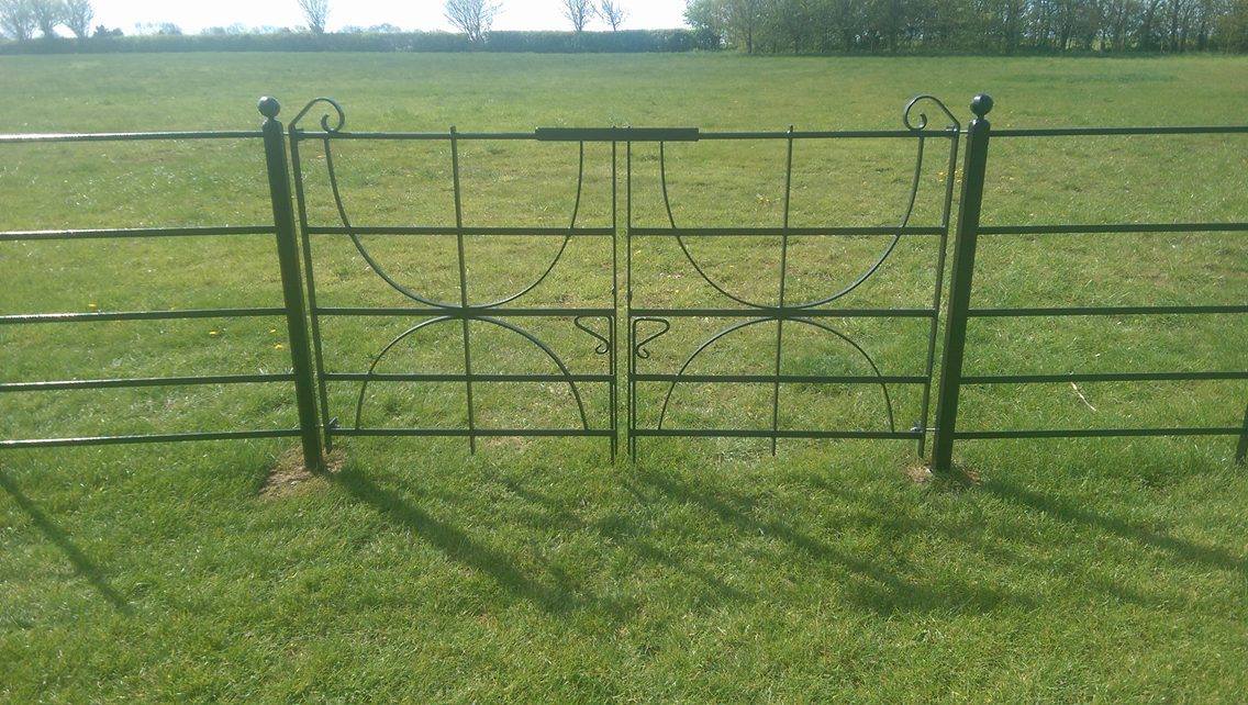 Pair of Estate Fence Gates