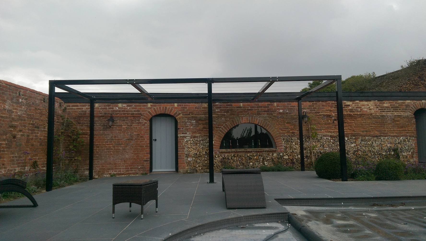 Bespoke Steel Pergola